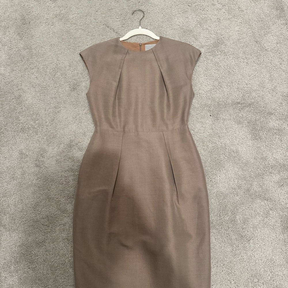 Barneys New York Wool and Silk Sheath Dress